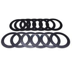 7x D70672 e 6x D50083 Power Shuttle Friction &amp; Counter Plates Set para CASE 350 480C 580C 584C 585C 586C 