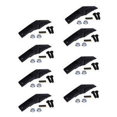 8-Piece Bucket Tooth & Flex Pin Kit for Bobcat Style Excavator