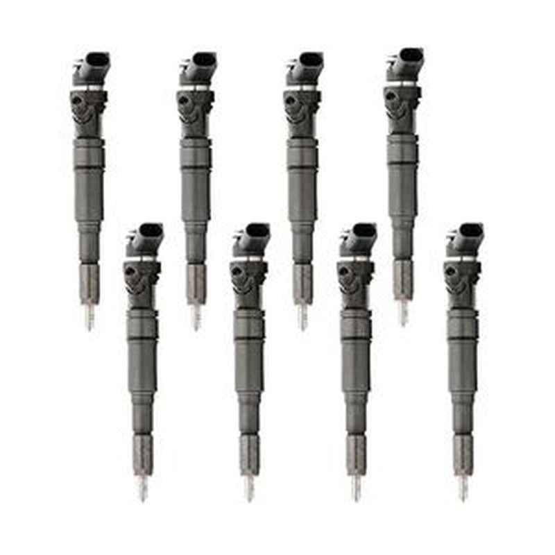 8-Piece Fuel Injector 13532354000 for BMW E38 740D 1994-2001
