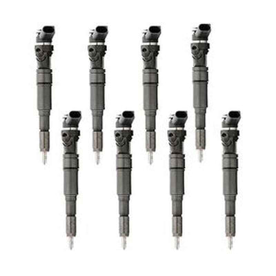 8-Piece Fuel Injector 13532354000 for BMW E38 740D 1994-2001