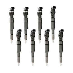 8-Piece Fuel Injector 13532354000 for BMW E38 740D 1994-2001