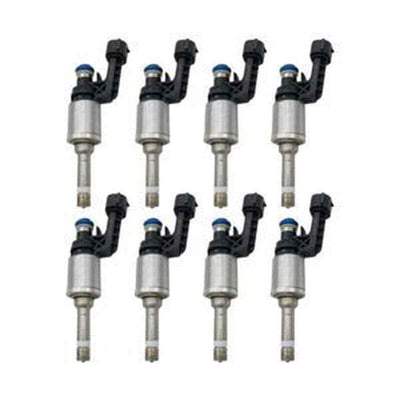 8-Piece Fuel Injector Set 16600-1LA0A/B FJ1179 62809 for Infiniti QX56 M56 QX80 Q70 Q70L 5.6L