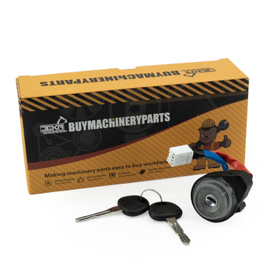 Cilindro de cerradura de encendido 81905-F2230 con 2 llaves para Hyundai Elantra Eco GLS LE SE 2017-2020. Cilindro de cerradura de encendido para motores 1.4L, 1.6L y 2.0L. Reemplaza el conjunto del cilindro de cerradura de encendido 81905F2230.