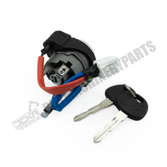 Cilindro de cerradura de encendido 81905-F2230 con 2 llaves para Hyundai Elantra Eco GLS LE SE 2017-2020. Cilindro de cerradura de encendido para motores 1.4L, 1.6L y 2.0L. Reemplaza el conjunto del cilindro de cerradura de encendido 81905F2230.