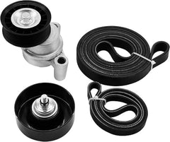 Conjunto tensor de correa serpentina 90K-39083A. Compatible con Chevy Silverado/GMC Sierra/Express/Suburban/Tahoe/Yukon, Cadillac Escalade y Hummer H2/H3 (modelos 2009-2014).