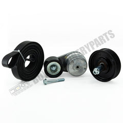 Kit de tensor de correa serpentina y polea guía 90K-38285 compatible con Dodge RAM 2500/3500/4500/5500 5.9L/6.7L (2003-2012) y Sterling Bullet 45/55 (2008-2010). Reemplaza las piezas 38285, 36315 y K081264HD.