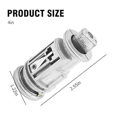 Interruptor del cilindro de la cerradura de encendido con 2 llaves 5018702AA 924-709 para Dodge Dakota, Durango, Ram 1500, 2500, 3500 y Mitsubishi Raider.