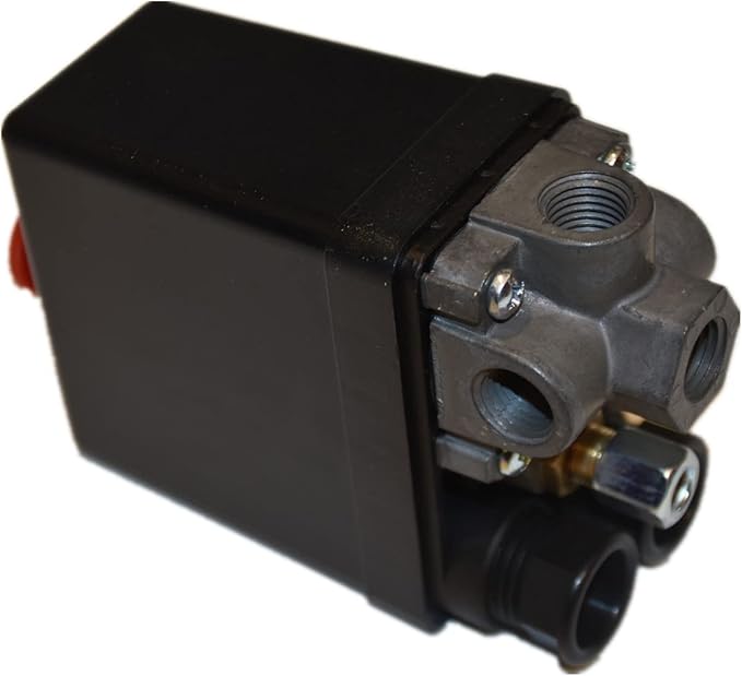 95-125 PSI Pressure Switch 201806GS for Briggs & Stratton Troy Bilt Brute Air Compressor