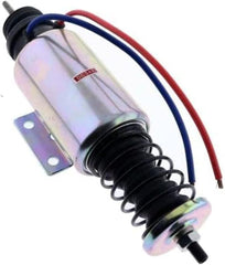 24V Shutdown Solenoid 98423938 for New Holland Loader FR130 FR130.2 FR160 FR160.2 FR220