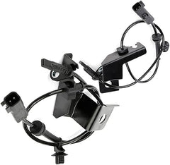 Sensor de velocidad de rueda ABS izquierdo + derecho + delantero ALS2595 ALS2596. Compatible con Lincoln MKZ (2013-2018) y Ford Fusion (2013-2018).