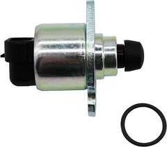 Válvula de control de aire de ralentí AC147 compatible con K1500 (1996-1999), Silverado 1500 (1999-2007) 4.3L, S10 (1996-2004), C1500 (1996-1999), Blazer (1996-2005), Astro (1996-2005). Reemplaza las piezas 17113209 y 217435.