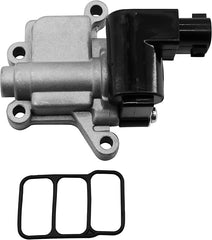 Válvula de control de aire de ralentí AC533 con junta, compatible con Honda Accord 2.4L y 3.0L (2003-2005) y Element 2.4L (2003-2006). Reemplaza las piezas 16022-RAA-A01 y 2H1414.