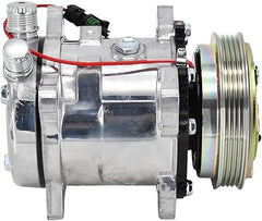 A/C Compressor 84322107 for New Holland CASE IH Skid Steer Loader 420 430 435 440 445 450 465