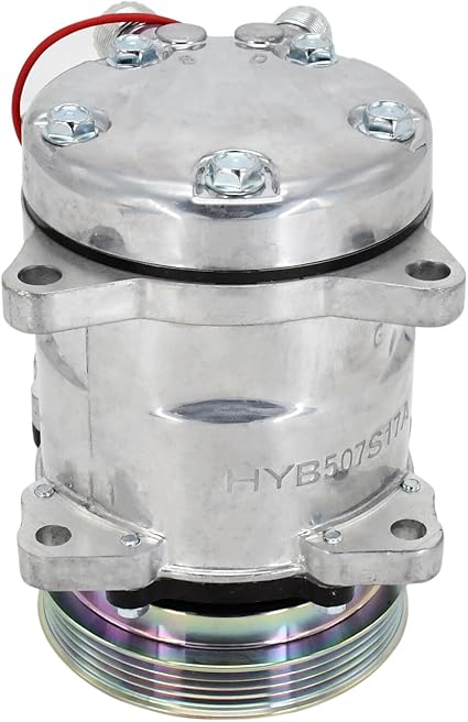 A/C Compressor 84322107 for New Holland CASE IH Skid Steer Loader 420 430 435 440 445 450 465