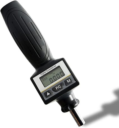 ANS-R-0.5 Digital Torque Screwdriver with LCD Backlight for Instrumentation Household Appliances - Black