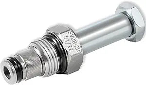 Aftermarket Hydraforce SV08-20-0-N-00 Solenoid Operated Spool Cartridge Valve for Excavator Loader Bulldozer Roller Compactor Scraper Crane