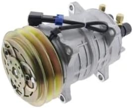 Aftermarket Seltec TM-13HD 135mm 2 Groove 12V A/C Compressor WR28164 140614 241310 137838 102-574 for Tractor Windrower Telehandler Loader Sprayer