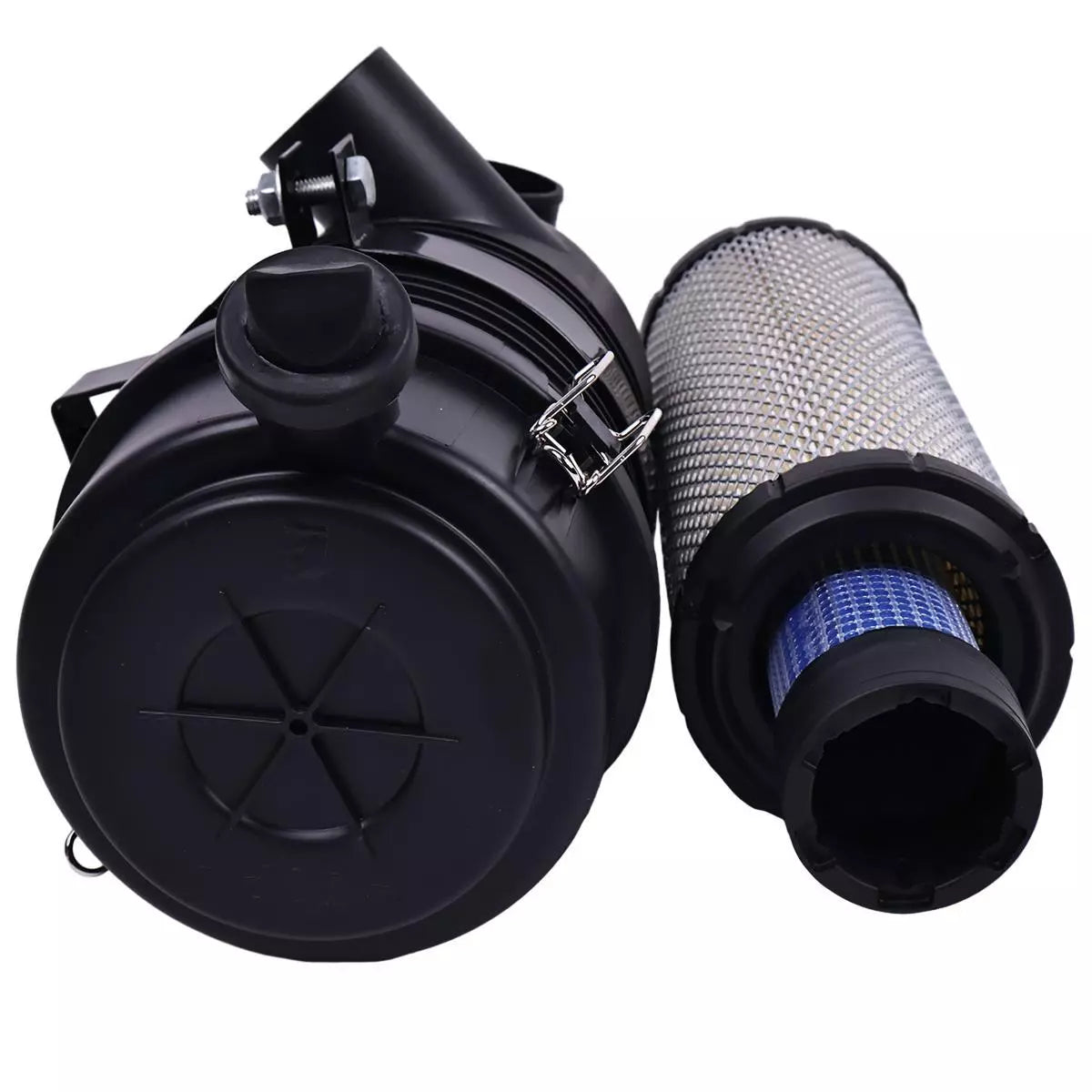 Air Filter Housing 6670851 With Air Filter Kit 6672467 6672468 for Kubota Engine D1105 Bobcat Excavator 325 325C 328 329 425 428 Loader 463 553 S70