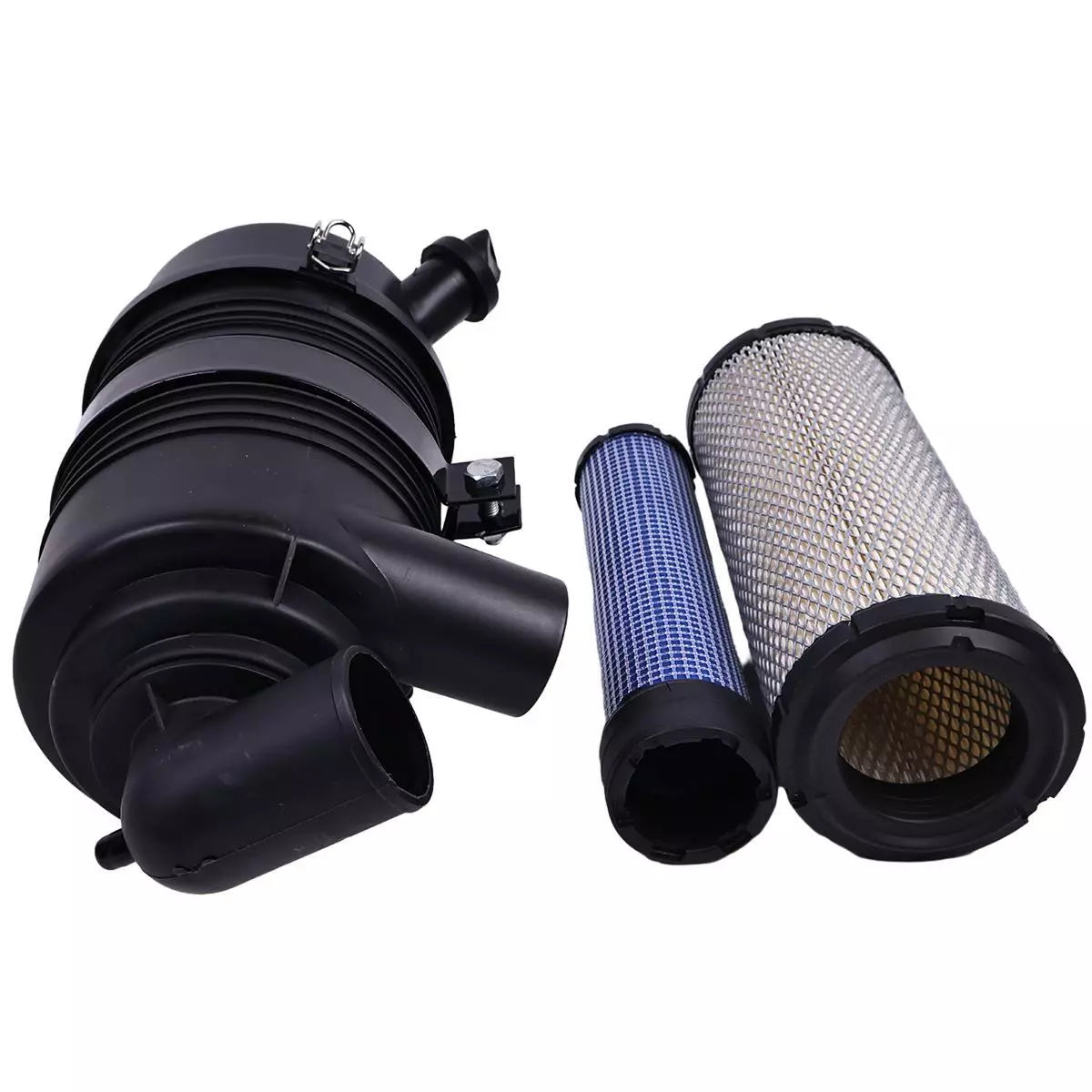 Air Filter Housing 6670851 With Air Filter Kit 6672467 6672468 for Kubota Engine D1105 Bobcat Excavator 325 325C 328 329 425 428 Loader 463 553 S70