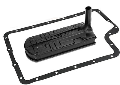 Filtro de fluido de transmisión automática con junta de cárter, compatible con Ford F-250 Super Duty F-350 Super Duty 2007-2010, E-150 2007, E-350 Super Duty 2010-2016, E-450 Super Duty 2007-2014