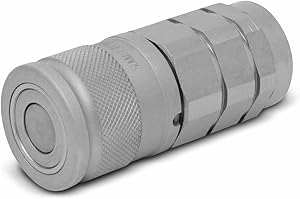 3/8" Body Hydraulic Female Flat Face Quick Coupler 7246788 for Bobcat Skid Steer Loader 418 443 450 453 773 S650