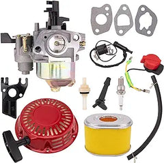 Carburetor Ignition Coil Recoil Starter 16100-ZE1-814 for Honda Engine GX140 GX160 GX200 5HP 5.5HP 6.5HP Generator EG1400 EG2200X