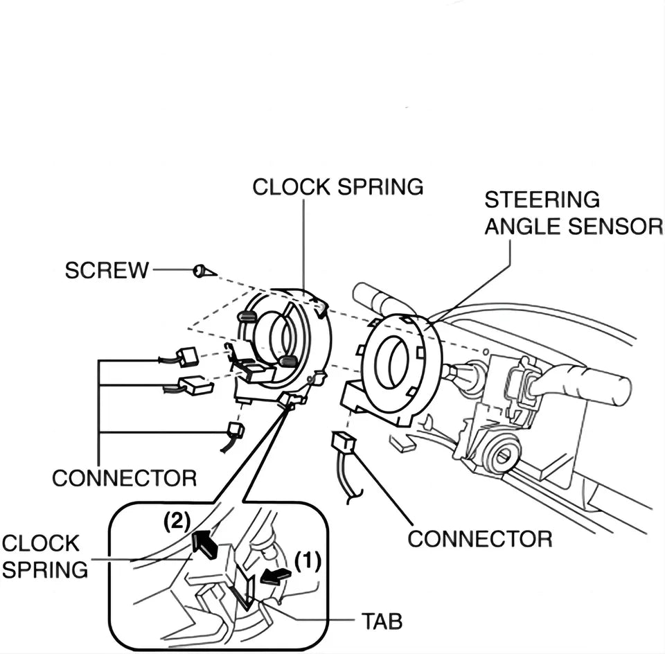 Clock Spring 77900-SDA-Y21 for Honda Accord 2003-2005