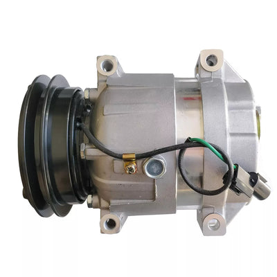 V5 A/C Compressor 11Q6-90040 11Q6-90041 for Hyundai Excavator HW140 HW160 HW210 HX140L HX160L HX180L