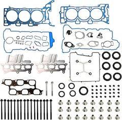 Cylinder Head Gasket Bolts Kit HS26376PT-5 for Chevrolet Traverse Buick Enclave GMC Acadia Saturn Outlook 3.6L V6 2009-2017