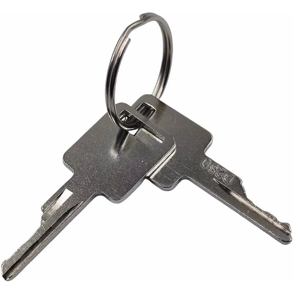 D250 Ignition Keys replaces Case A77313 Bobcat 6693241 Ingersol-Rand 58917261 JLG 58322 Terex 714602