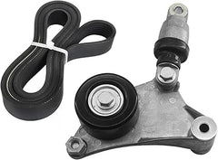 Kit de tensor de correa de transmisión y correa serpentina 38216+7PK1935 compatible con Toyota Camry 2002-2006, Highlander 2001-2007, RAV4 2001-2005, Solara 2002-2007 y Scion tC 2005-2006 2.4L