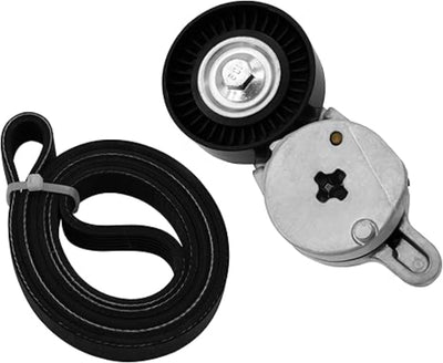 Kit tensor de correa de transmisión compatible con Toyota Camry 2012-2017, RAV4 2009-2018 y Scion tC 2011-2016. Solo para motor 2.5L L4 DOHC.