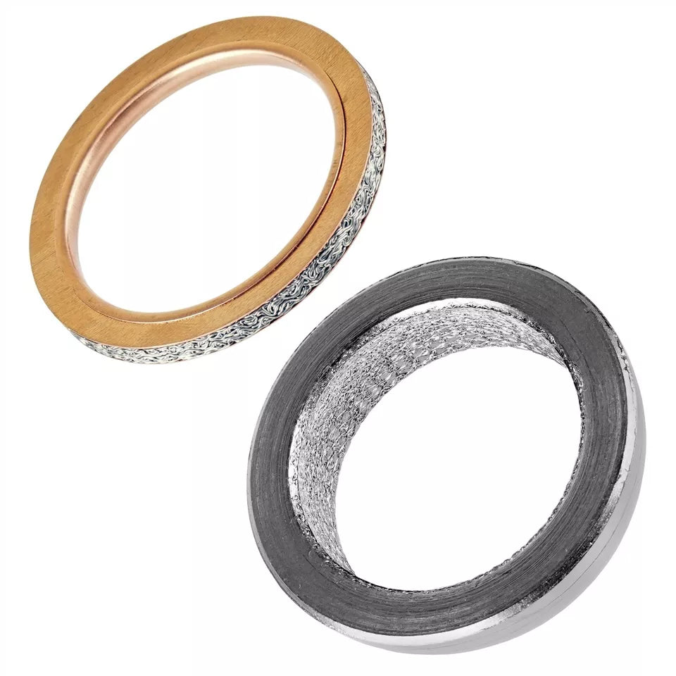 Exhaust Muffler Silencer Pipe Gasket Kit for Yamaha YXC700 YXM700 Viking 700 4X4