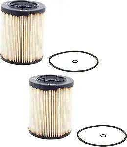 Filtro de combustible Fleetguard FS20403 con separador de agua (paquete de 2). Reemplaza al Racor 2040N-30 de 30 micras.