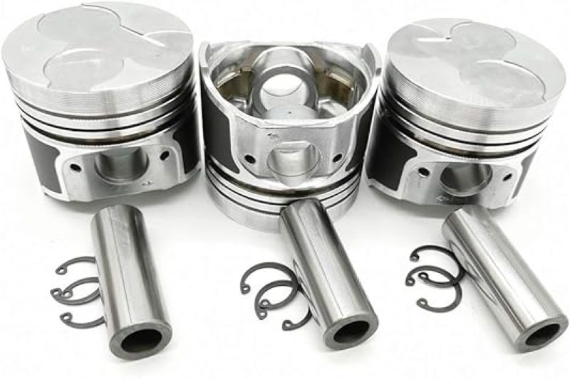 For Komatsu Wheel Loader WA40-3 WA50-3 Yanmar Engine 3TNE84 3TNE84T Komatsu Engine 3D84E STD Piston 3 Units 1 Set YM129002-22090
