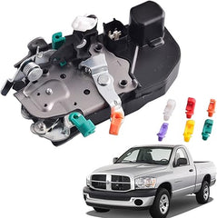 Actuador de cerradura de puerta delantera izquierda 931-636 compatible con Dodge Ram 1500 2500 3500 2003-2010. Reemplace el motor del conjunto del pestillo de la cerradura de la puerta del lado del conductor 55276791AC.
