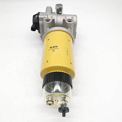 Fuel Priming Pump & Water Separator 190-8977 1908977 Compatible for Caterpillar CAT 322C 325C 330C 330D 570B 580B 627G 637G 730 770 772