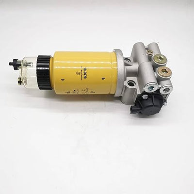 Fuel Priming Pump & Water Separator 190-8977 1908977 Compatible for Caterpillar CAT 322C 325C 330C 330D 570B 580B 627G 637G 730 770 772