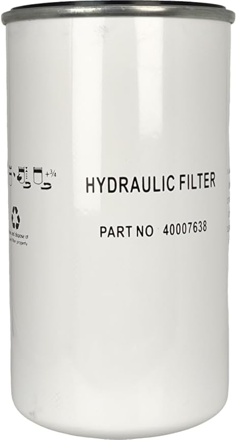 Hydraulic Oil Filter 40007638 for LS Tractor S3010 XU5055 XR4140 XR4145 G3033 G3038 MT225 MT240E P7040CPS R3029 R4010 R4047 U5020
