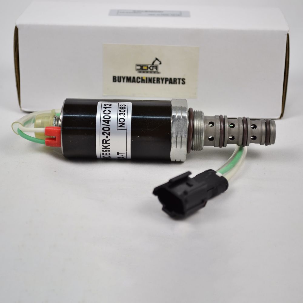 Hydraulic Pump Solenoid Valve KDRDE5KR-20/40C13-203A for Kobelco Excavator SK200-3 - Buymachineryparts