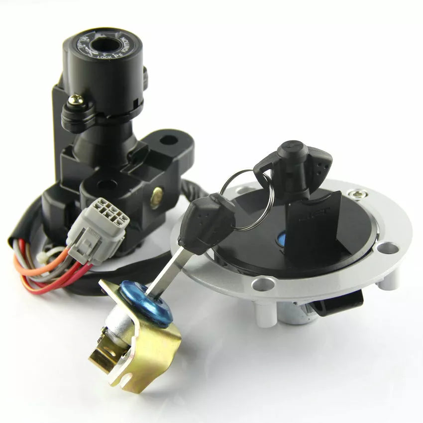 Ignition Key Switch Lock Set 37101-40831 for Suzuki Motorcycle GSX-R1000 GSX-R1000L1 GSX-R1000ZL3 GSX-R600 GSX-R600L2 GSX-R750 GSX-R750K8