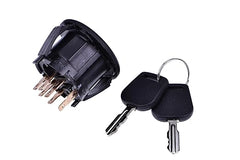 Ignition Switch With 2 Keys 725-12066 925-12066 for Cub Cadet ZT1-42 ZT2-54 ZTX6-60 MTD Z530 Z550 Z5450 Troy Bilt Z42 Z54 Z50 54XP Mower