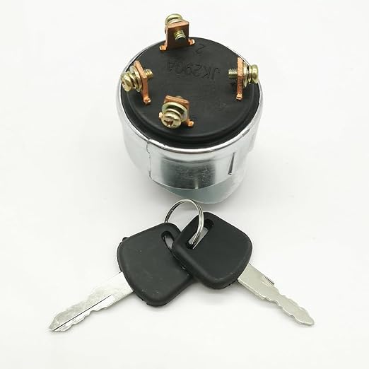 Ignition Switch With 2 Keys JK290A for Jinma Tractor JM 184 200 204 250 254 284 304 354 404 504 554 704