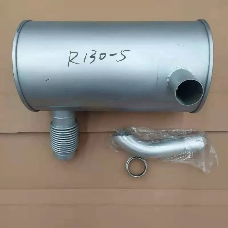 Muffler Silencer 13E6-33020 13E6-32200 13E6-33010 for Hyundai Excavator R130LC3 R160LC3 R130LC-3 R160LC-3