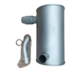 Muffler Silencer 13E6-33020 13E6-32200 13E6-33010 for Hyundai Excavator R130LC3 R160LC3 R130LC-3 R160LC-3