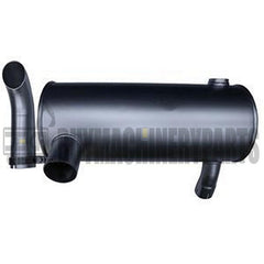 Muffler 4479646 with Clamp 4213017 and 2Pcs U-Bolt 4427493 for John Deere Excavator 180 180CW CW