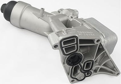 Oil Cooler Filter Housing with Gasket, Bolts Compatible with 2016-2022 BMW F30 230i 330e 330i GT 430i 530i 530e 740e xDrive X3 X4 B46 B48 L4 2.0L Turbo Replace 11428596283