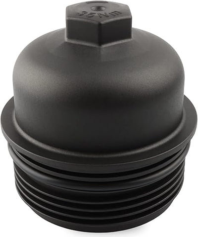 Tapa de la carcasa del filtro de aceite 26350-3CAB1. Compatible con Hyundai y Kia: Azera (2012-2017), Santa Fe (2013-2018), Santa Fe XL (2013-2019), Sedona (2015-2019), Sorento (2011-2020), Cadenza (2014-2016).