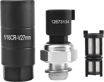 PS690 Oil Pressure Sensor With Socket For 2009-2020 Chevy Silverado 1500 2500 3500 4500 Tahoe Suburban Express Cruze Avalanche Caprice SS, GMC Savana Sierra Yukon Canyon, Cadillac CTS Escalade ESV EXT