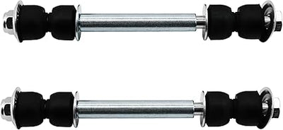 Juego de bieletas de barra estabilizadora delanteras (izquierda y derecha) compatibles con Chevy Silverado, Tahoe, Suburban y Avalanche; compatibles con GMC Sierra y Yukon; compatibles con Cadillac Escalade.